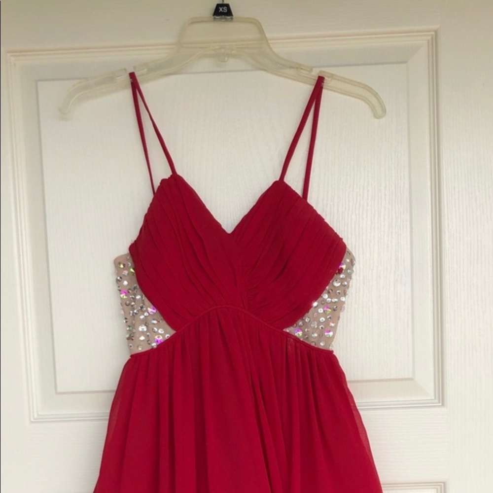 Red Cocktail Dress
